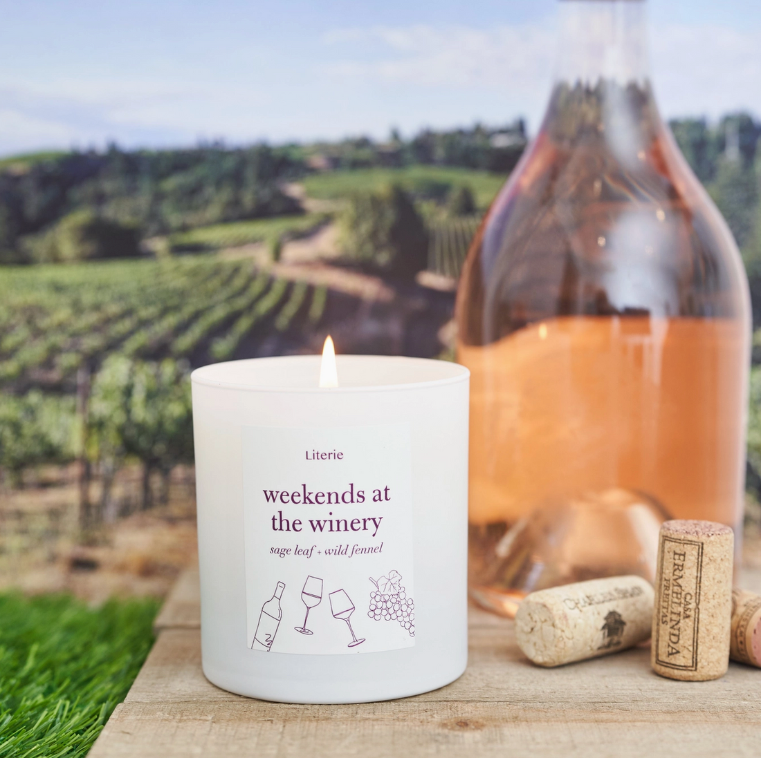 "Weekends at the Winery" Candle