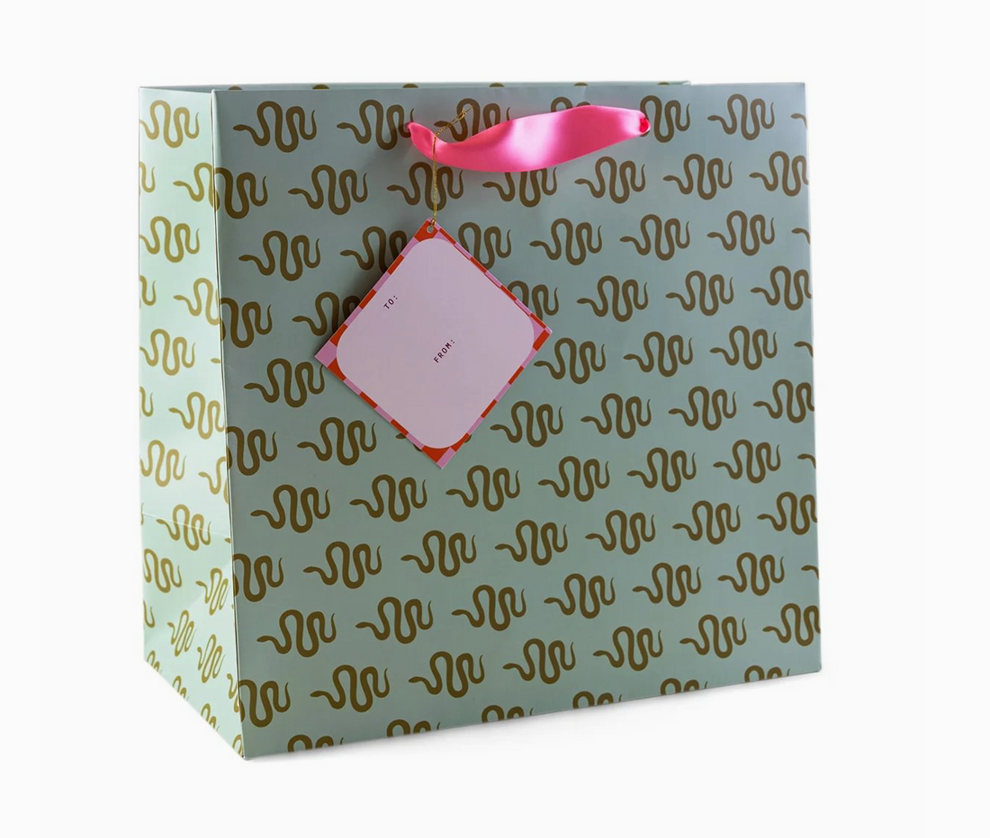 Patterned Large Gift Bag