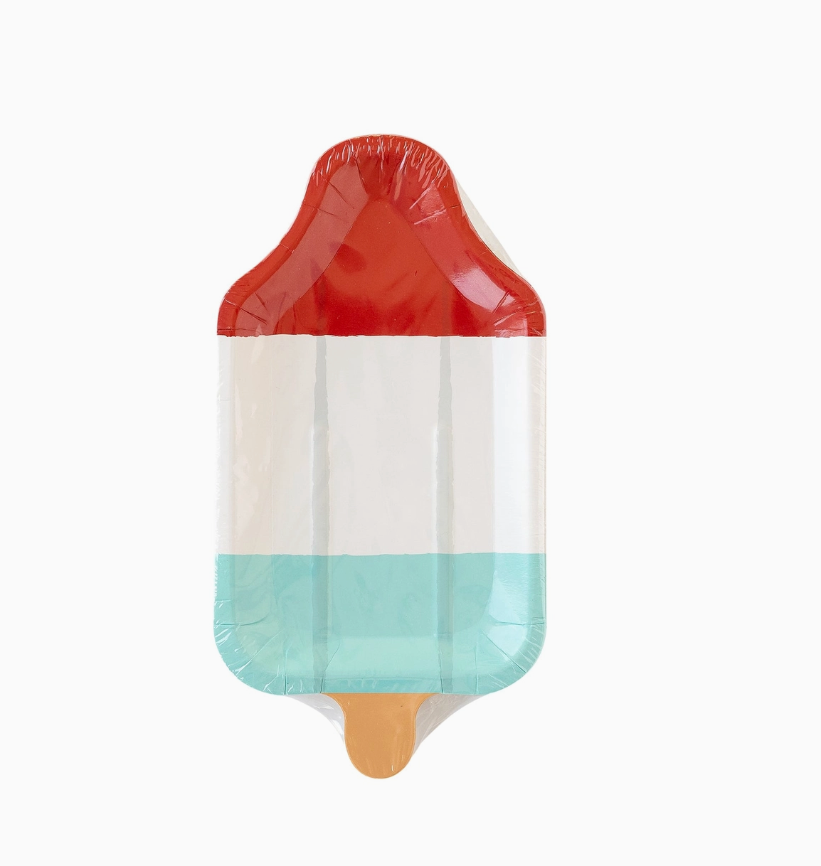 Rocket Pop Shaped Paper Plate
