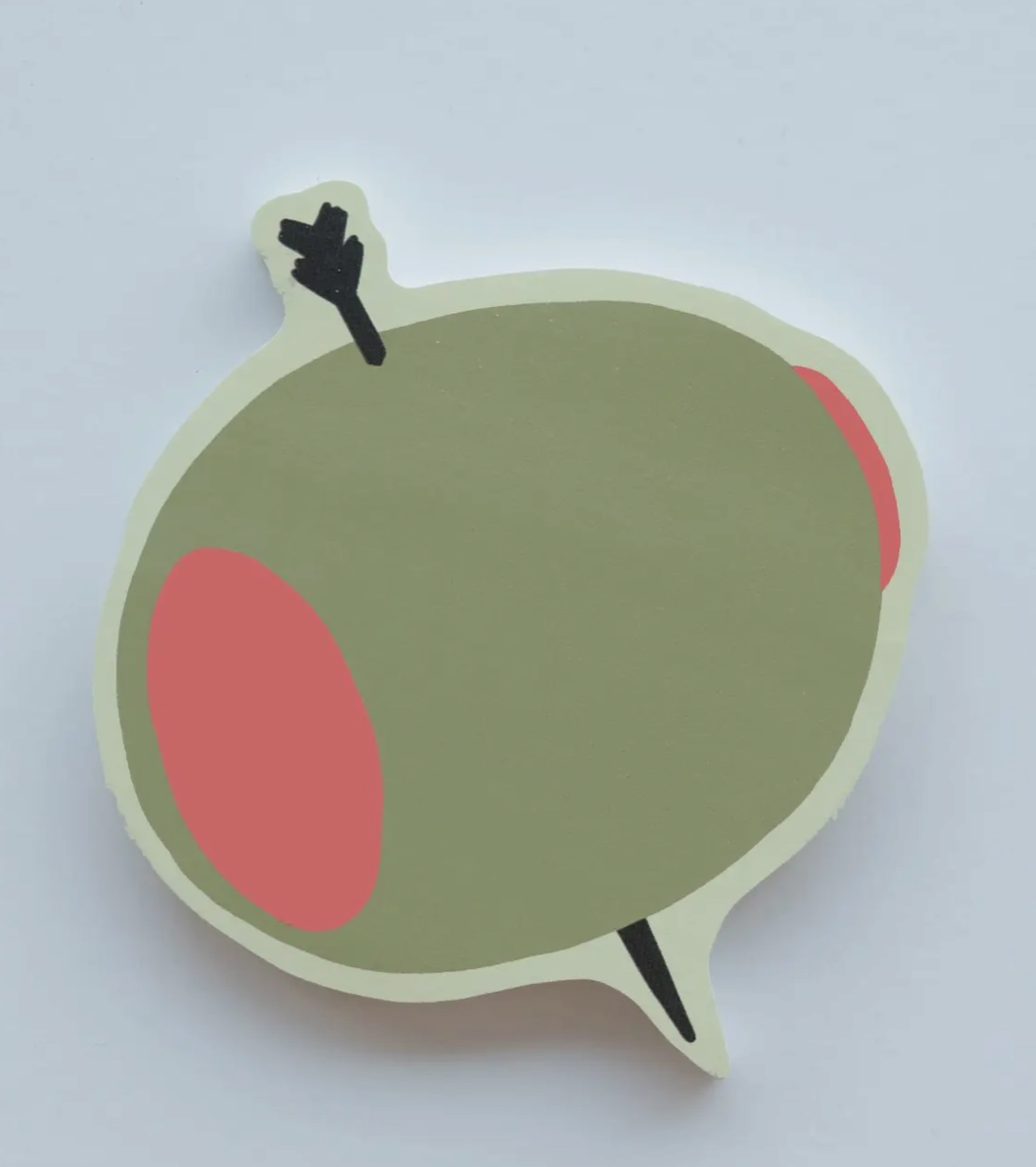 Olive Sticky Notes