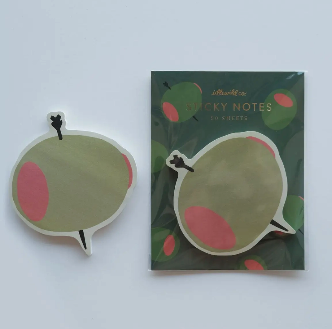 Olive Sticky Notes