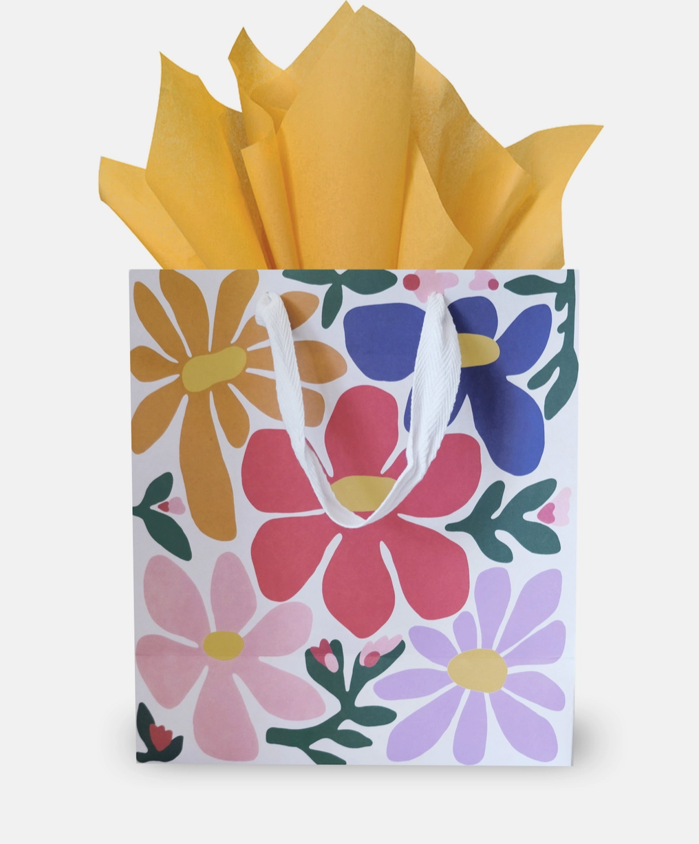 Primary Blooms Gift Bag