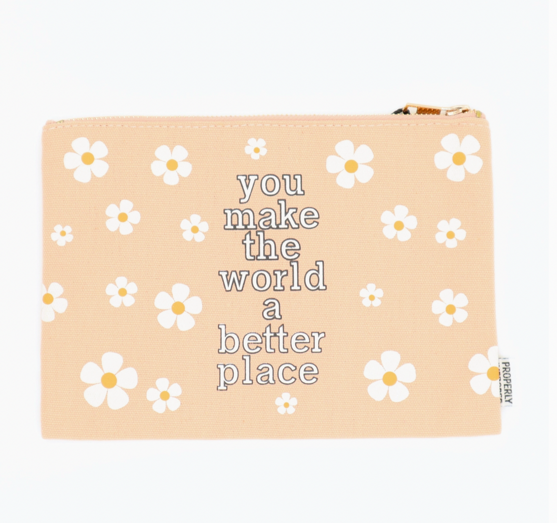 Better Place Canvas Pouch
