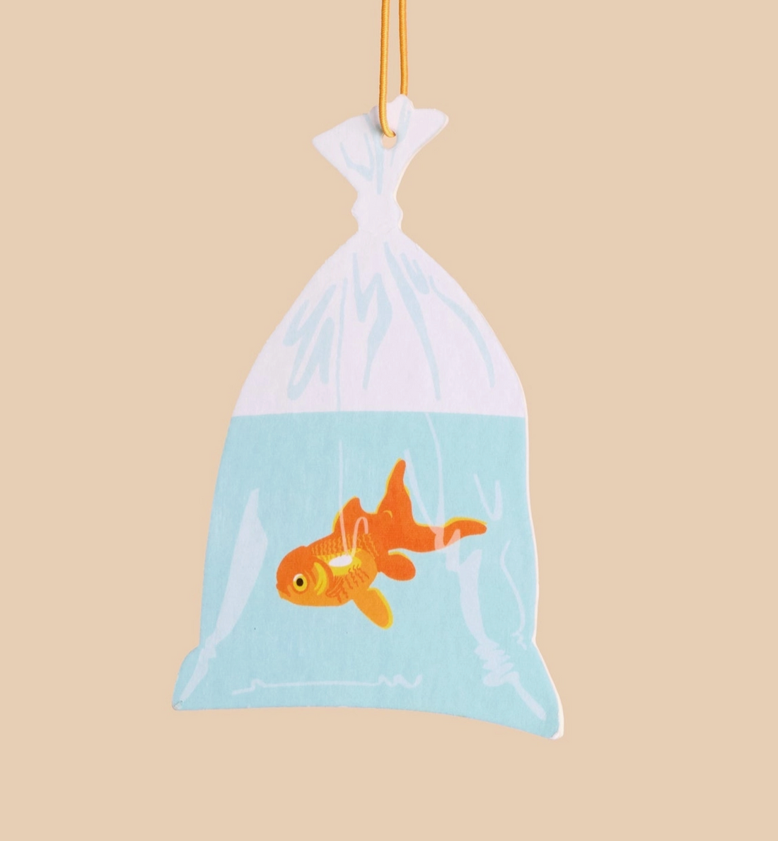 Goldfish in a Bag Air Freshener