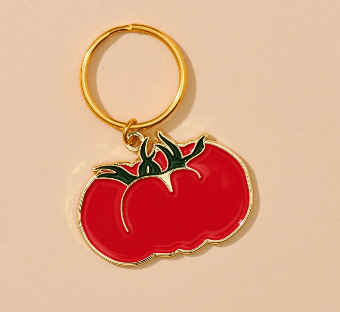 Tomato Keychain
