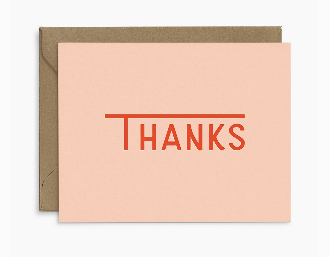 Thanks Card Box (Set of 6)