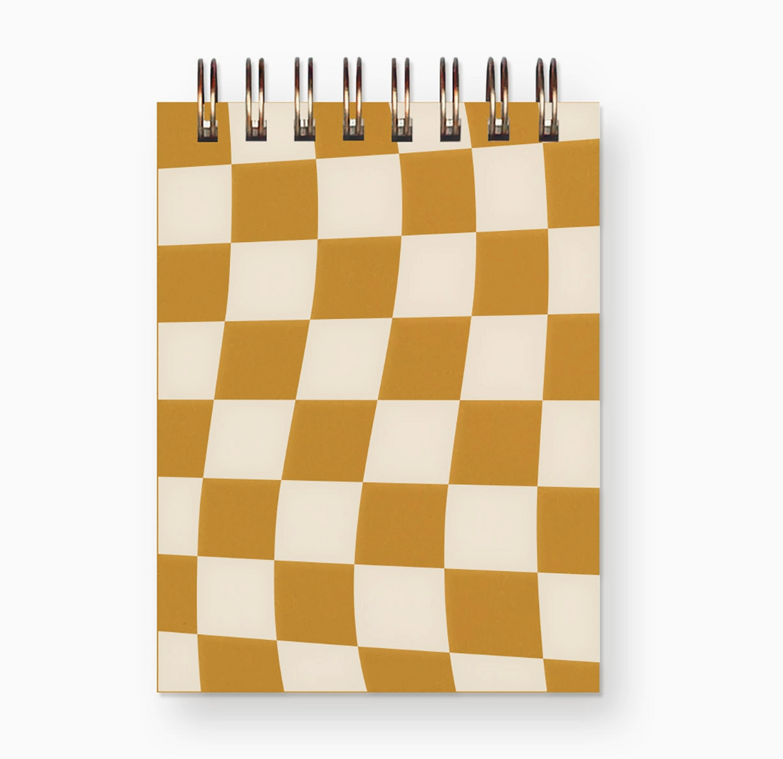 Checkerboard Mini Notebook