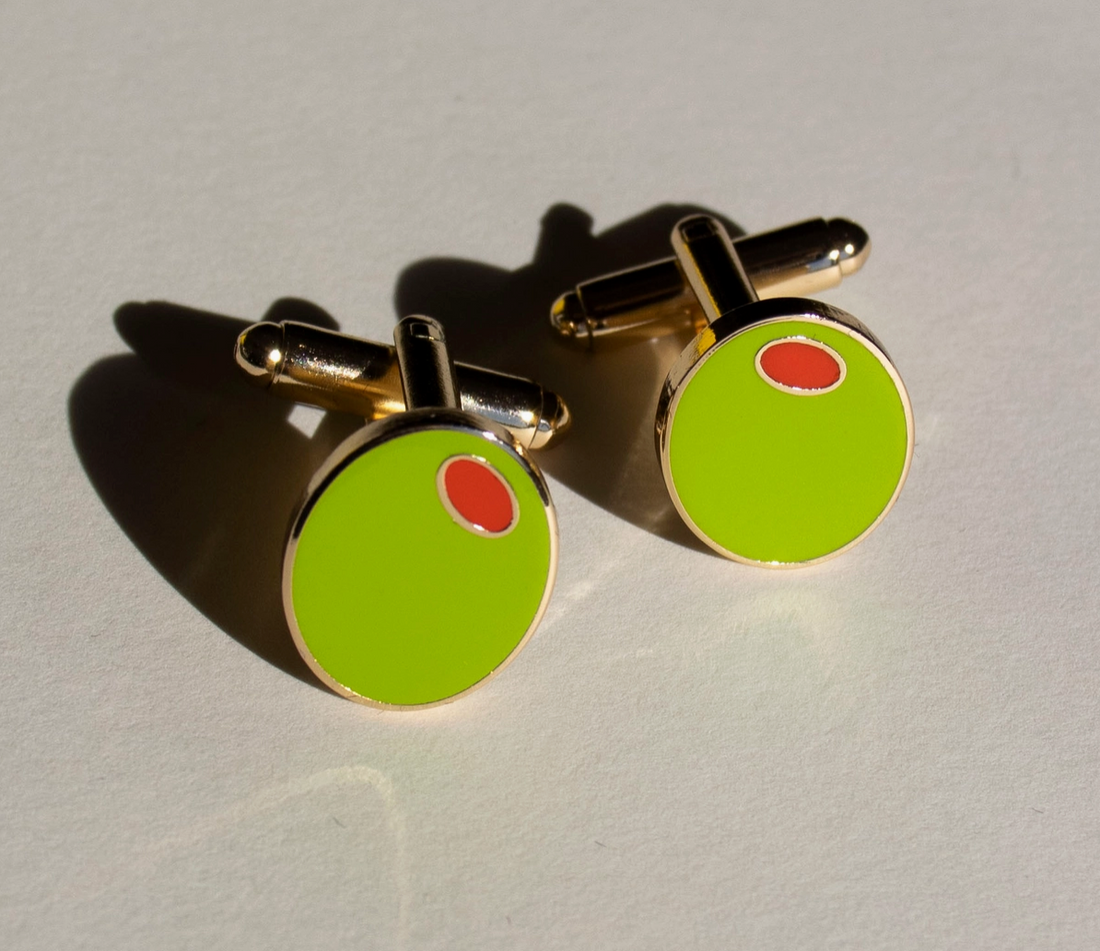 Olive Cufflinks