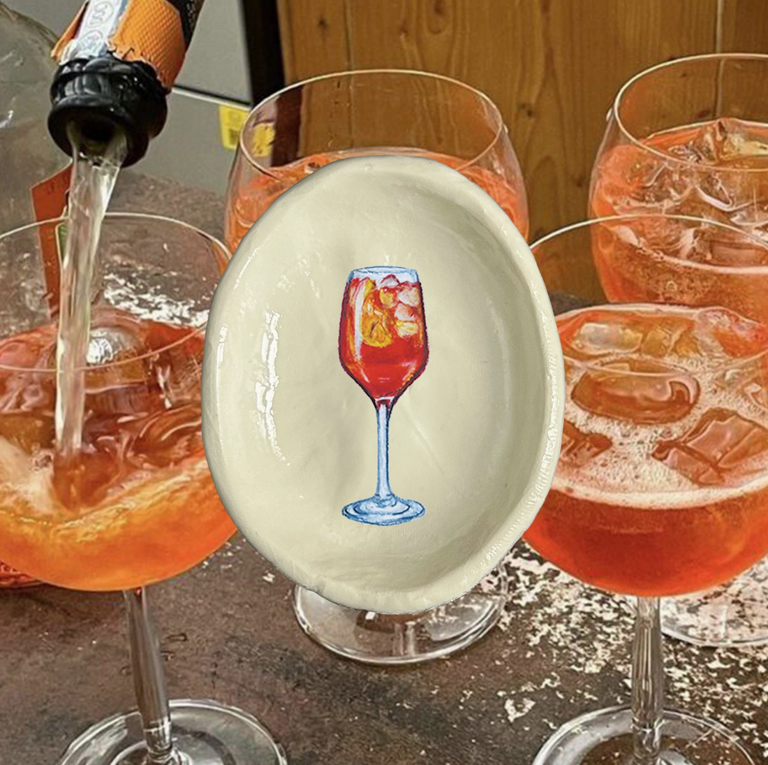 Aperol Spritz Ring Dish