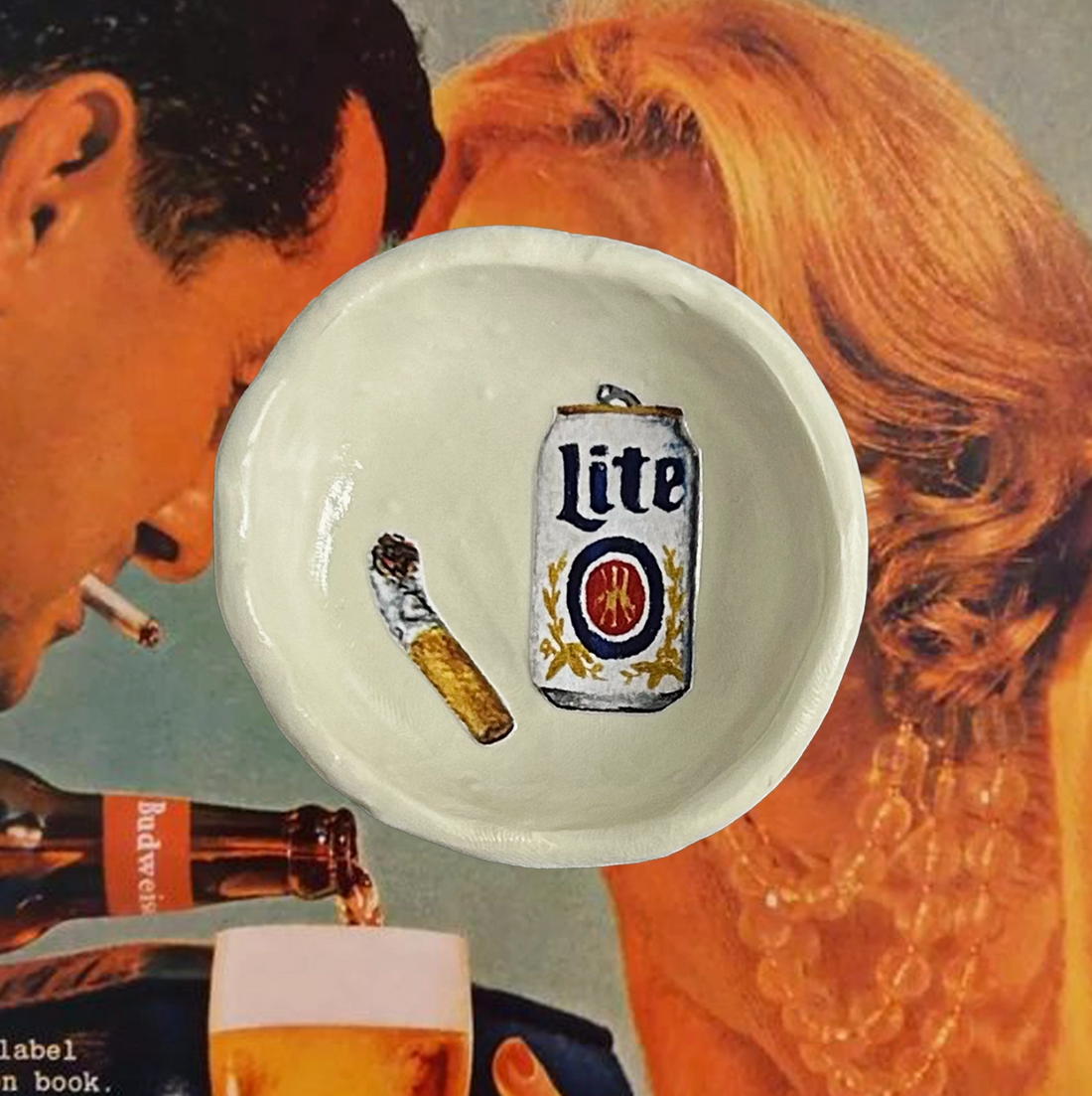 Beer & Cigarette Ring Dish