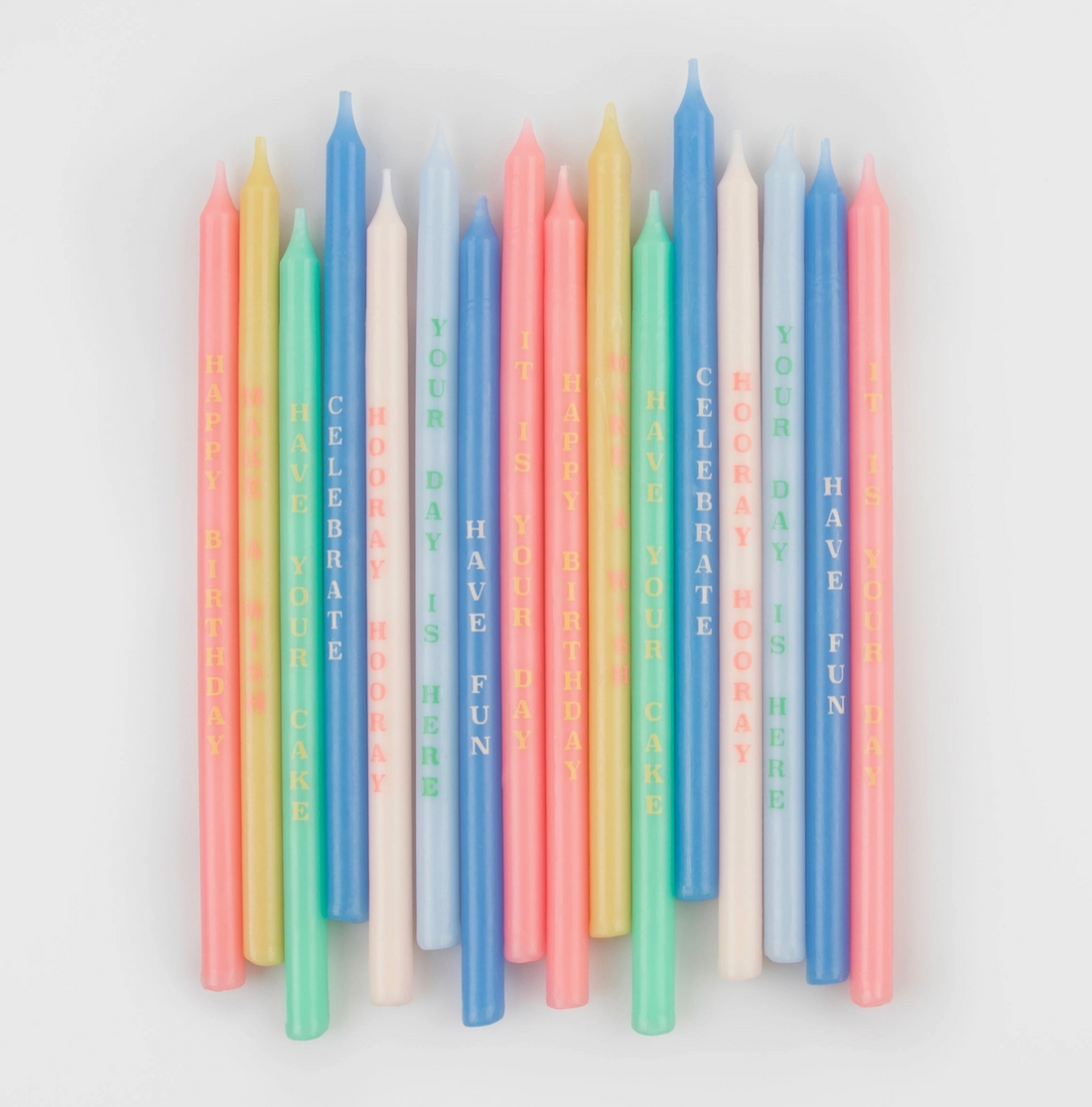 Birthday Phrases Candles