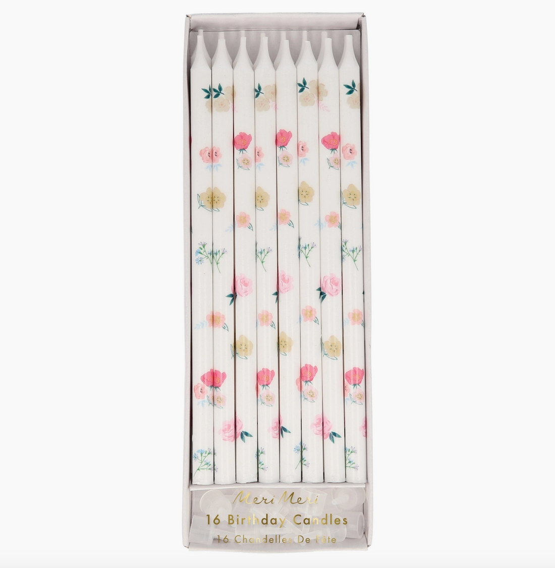 Floral Pattern Candles