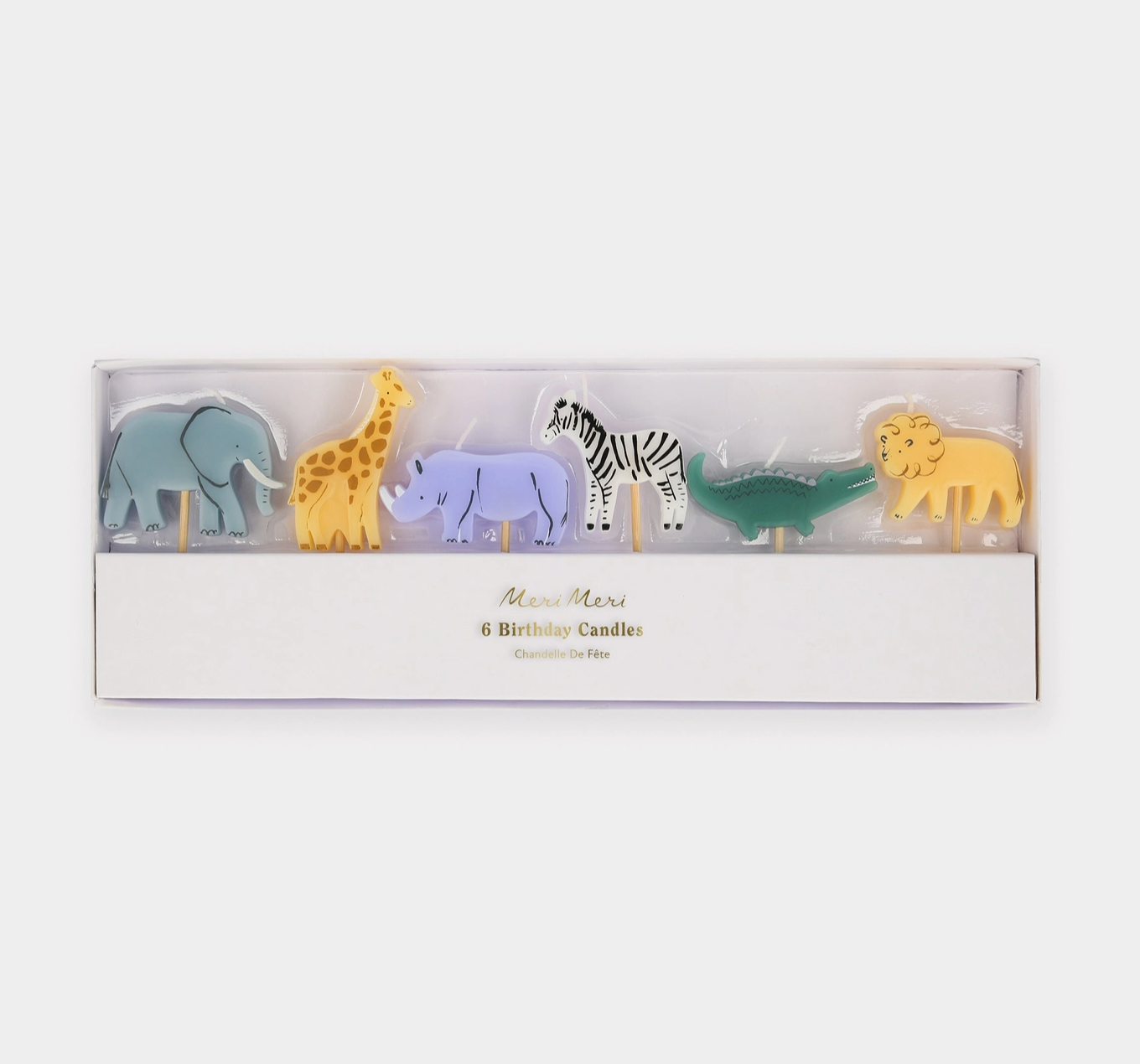 Jungle Animal Candles