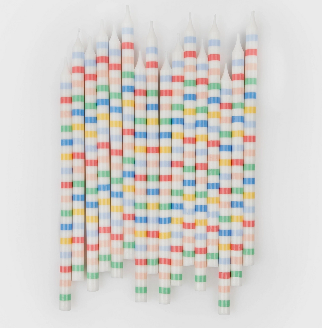 Multi Stripe Candles