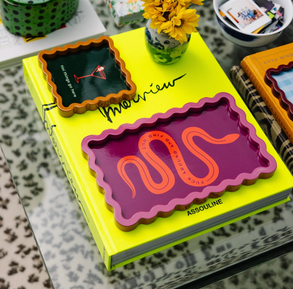 Fuck Around Lacquer Tray