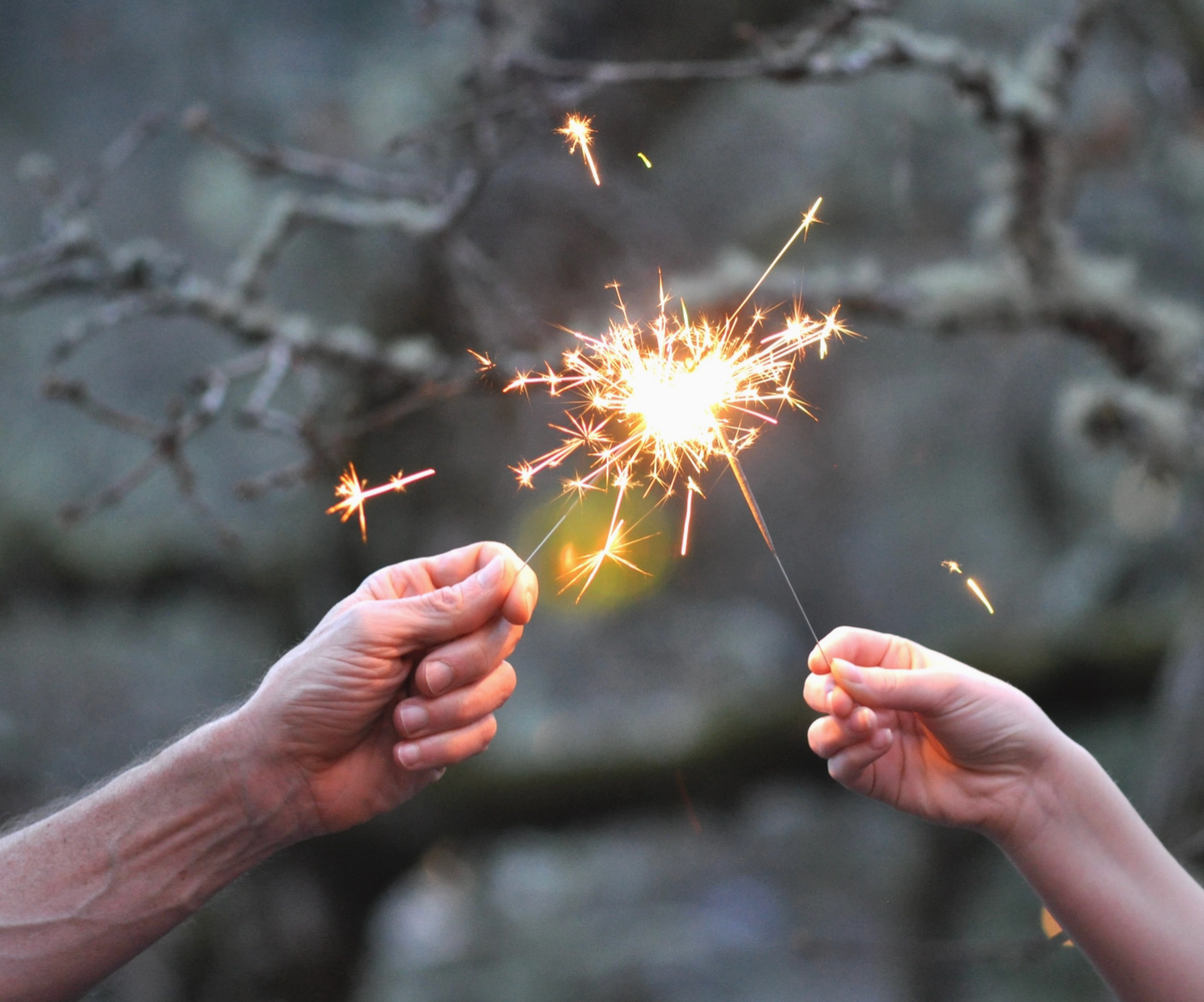 Wish Wand Gold Sparkler