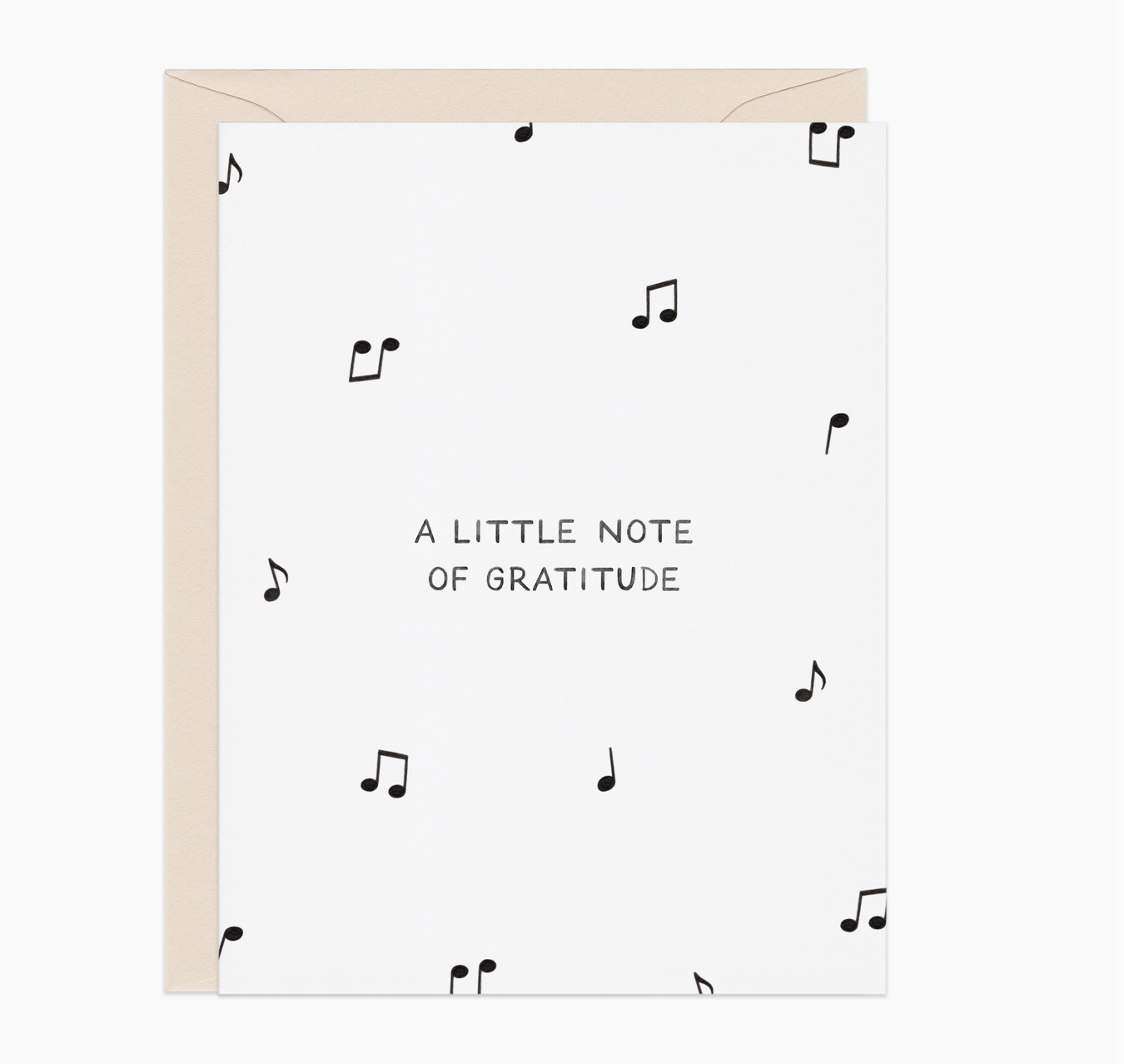 "A Little Note of Gratitude" Card