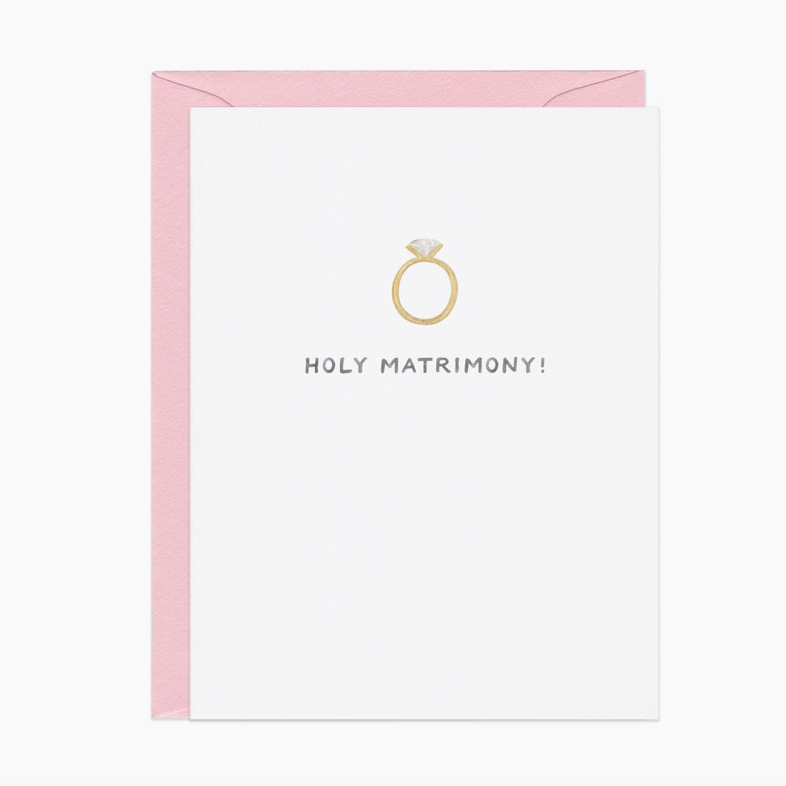 "Holy Matrimony" Card