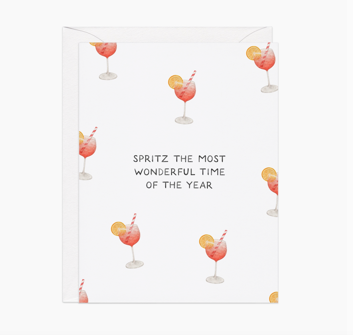 "Most Wonderful Spritz" Card