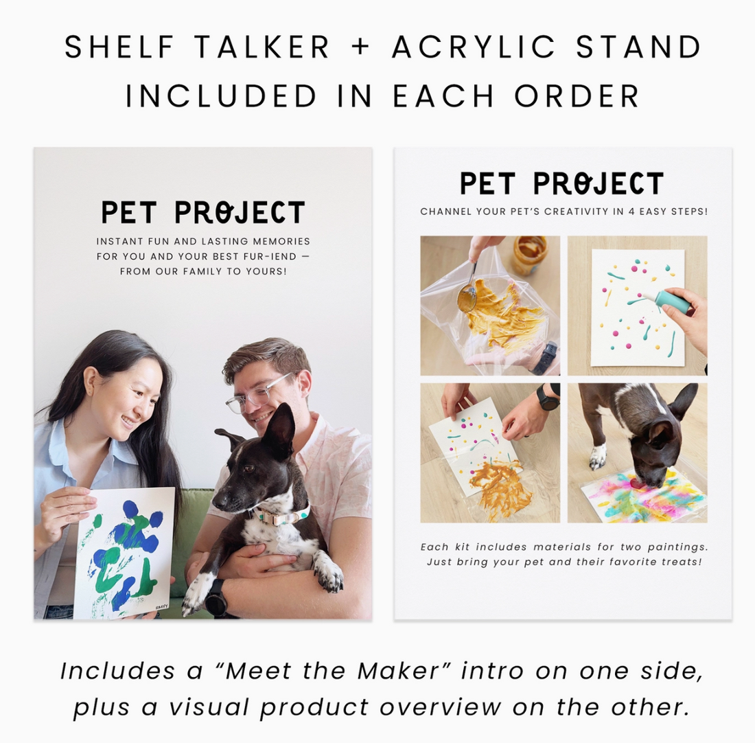 Pet Project: Paint Activity Kit For Dogs and Cats