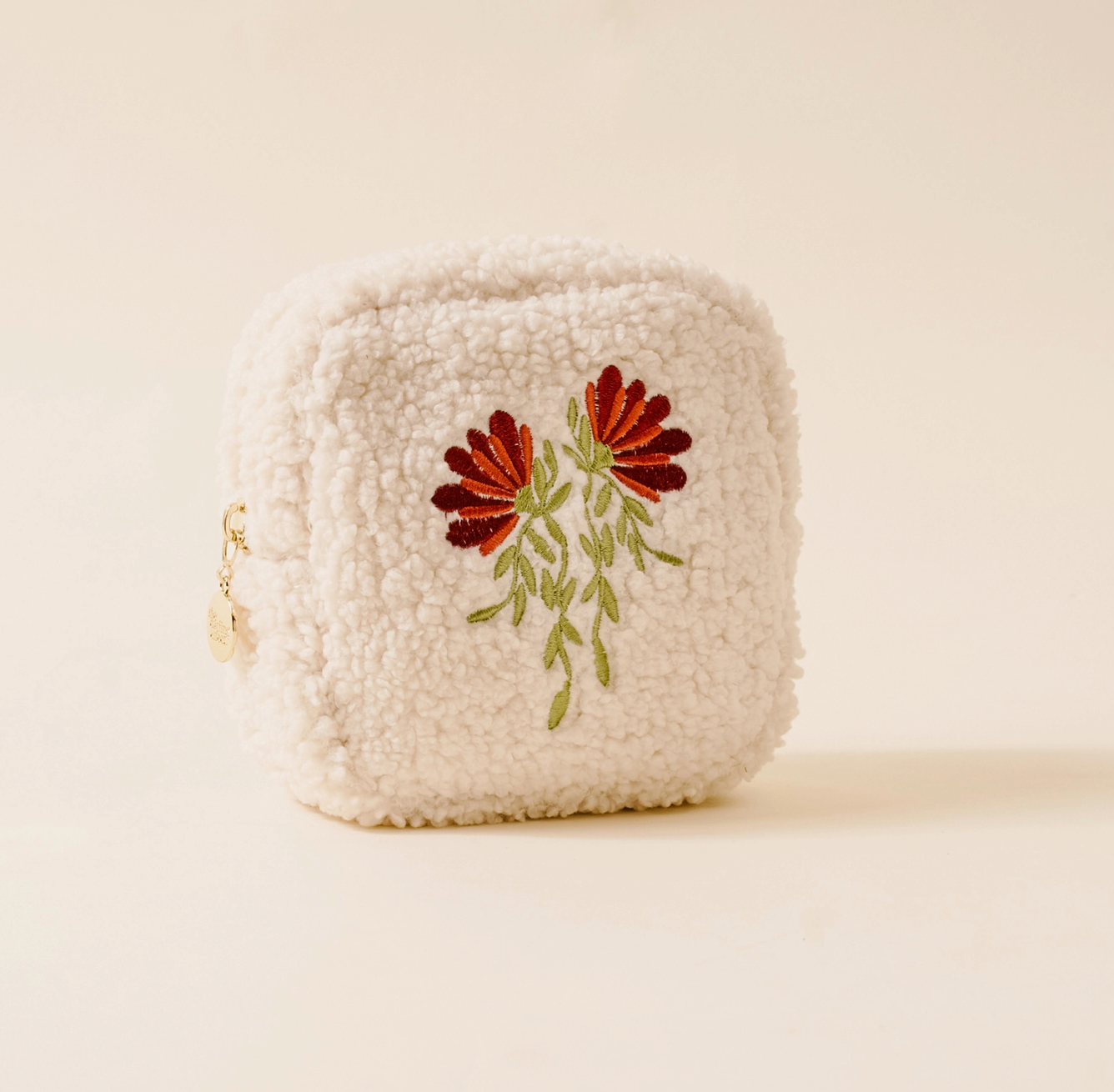 Fall Floral Teddy Pouch