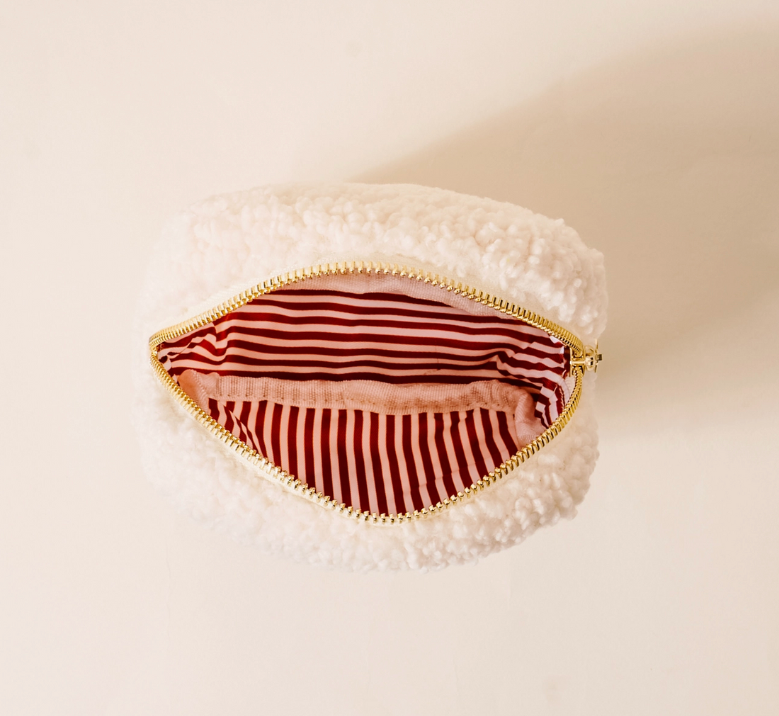 Fall Floral Teddy Pouch