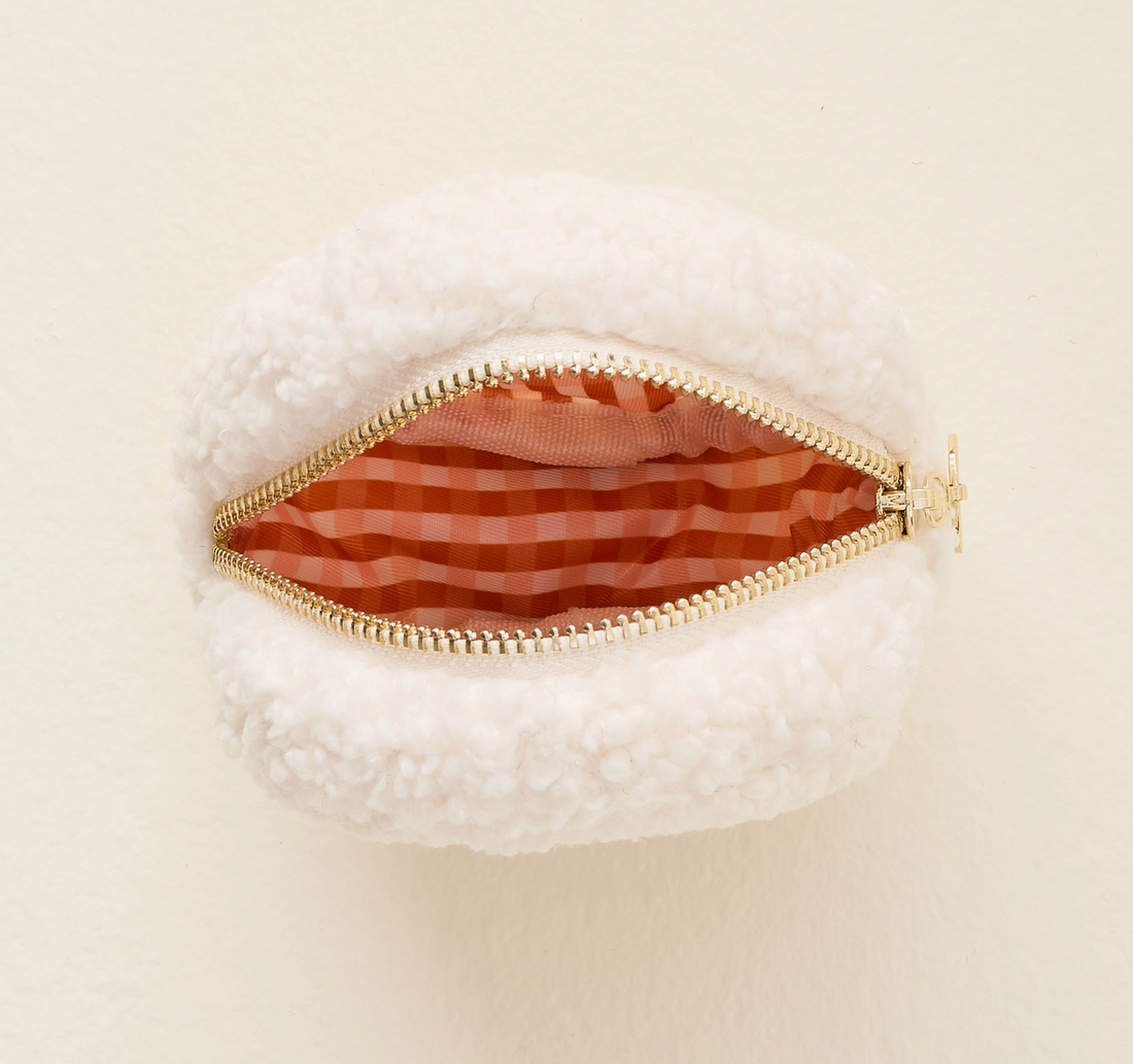 Pumpkin Circle Teddy Pouch