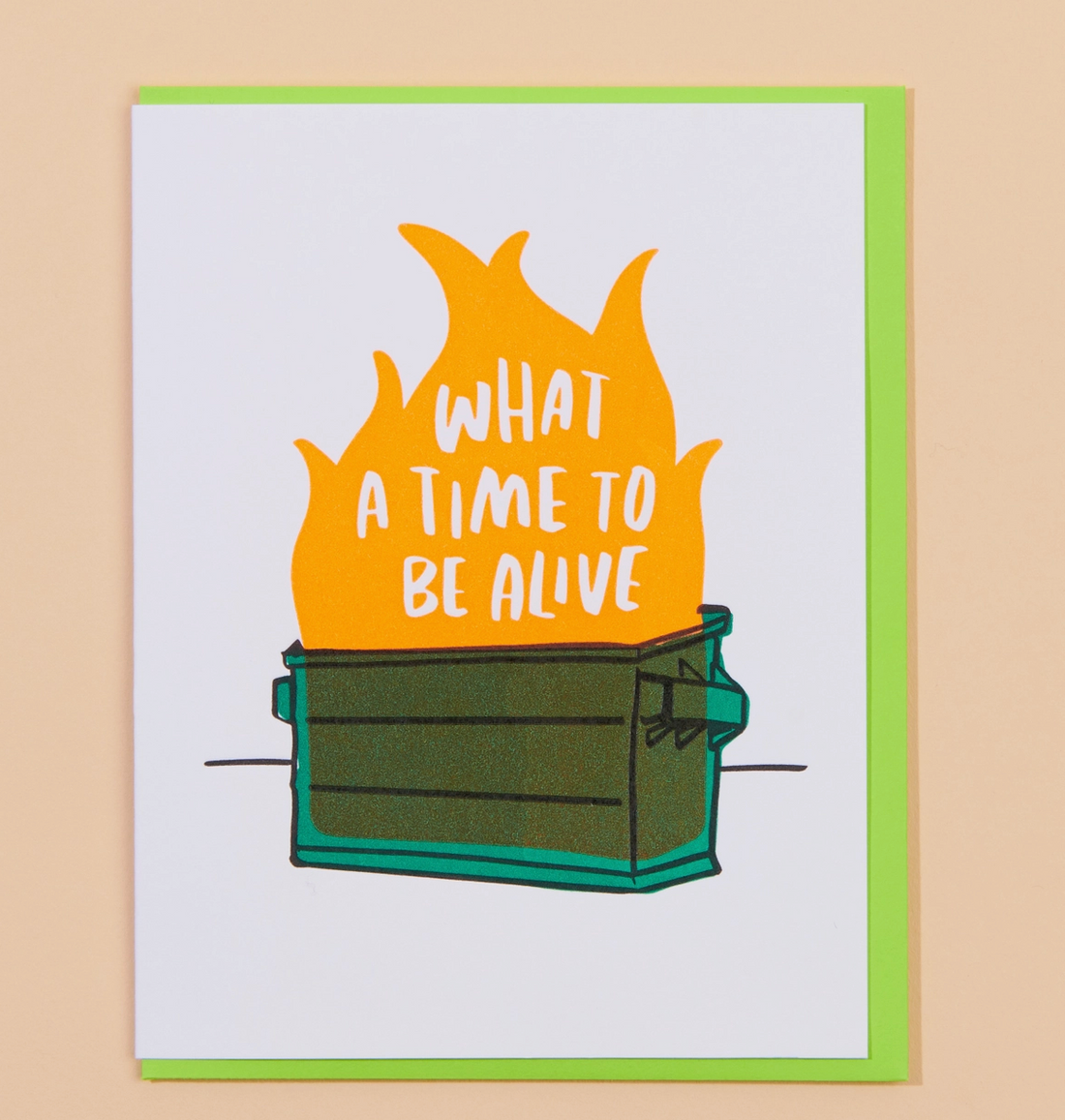 Dumpster Fire Card