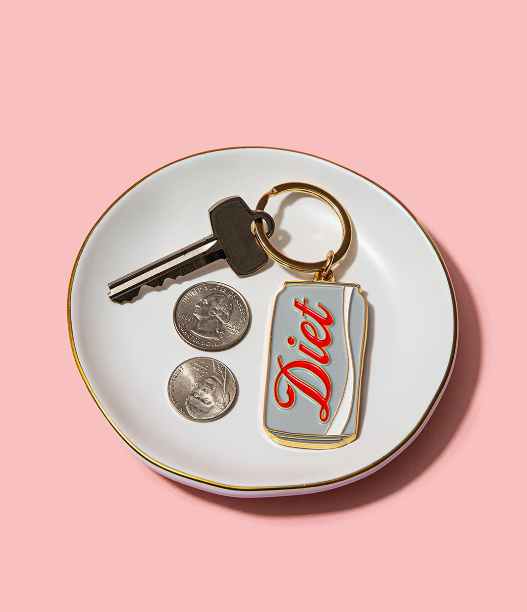 Diet Coke Keychain