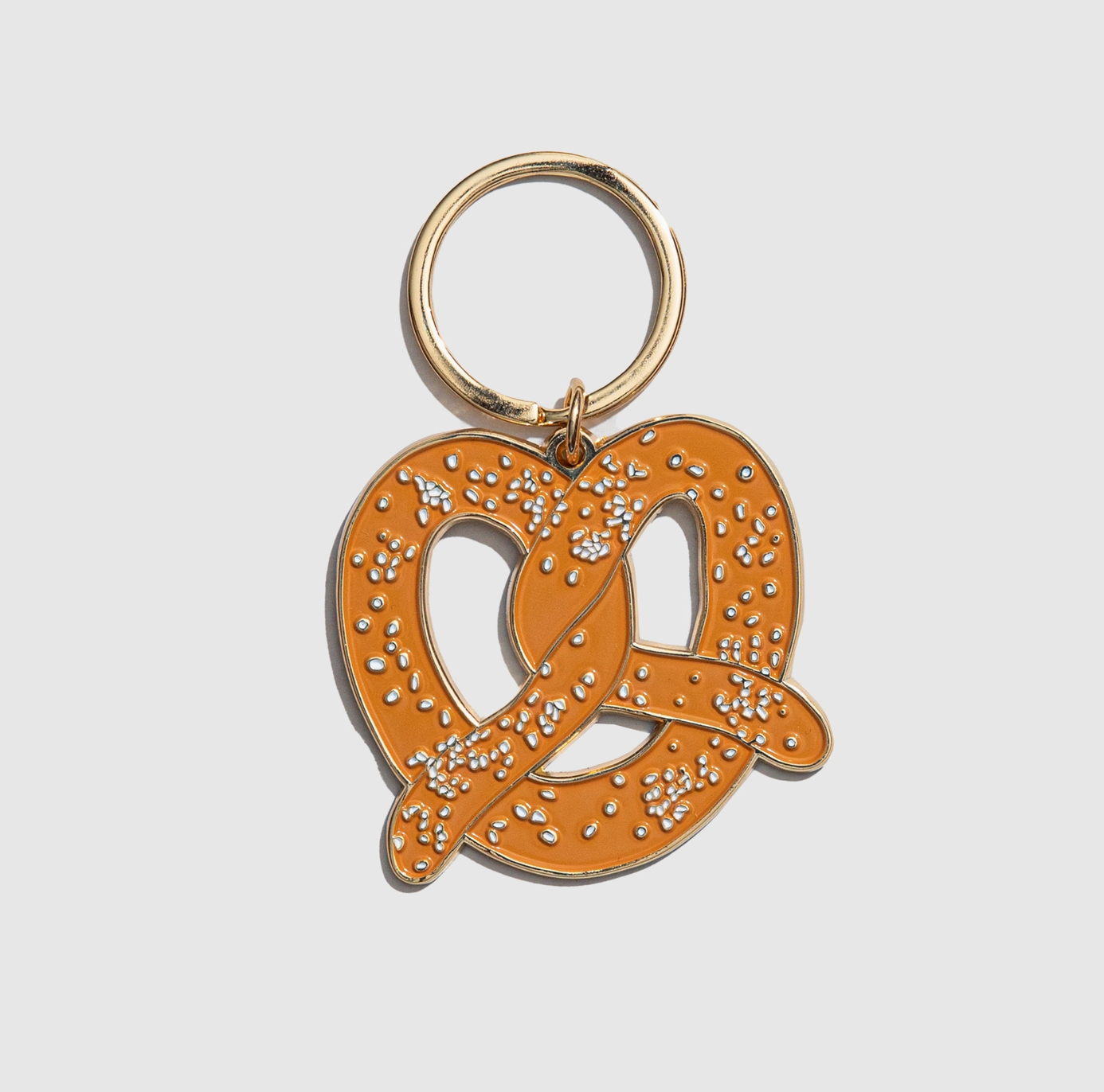 Soft Pretzel Key Chain