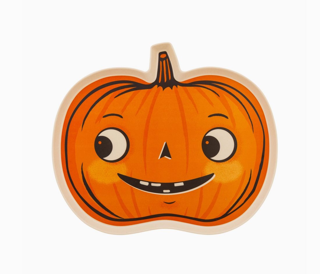 Pumpkin Halloween Bamboo Tray