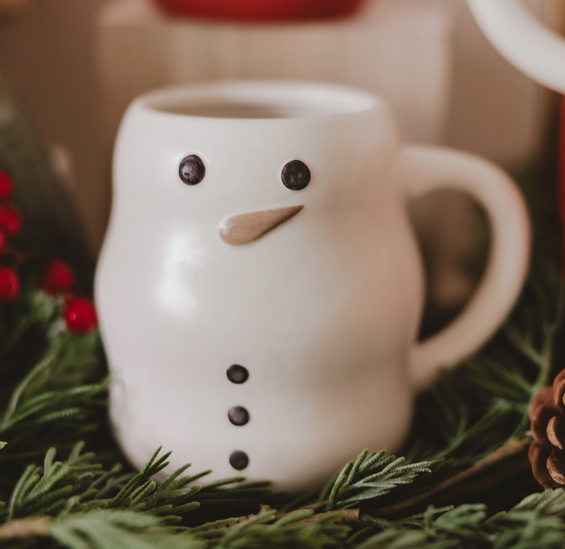Snowman Figurine Mug