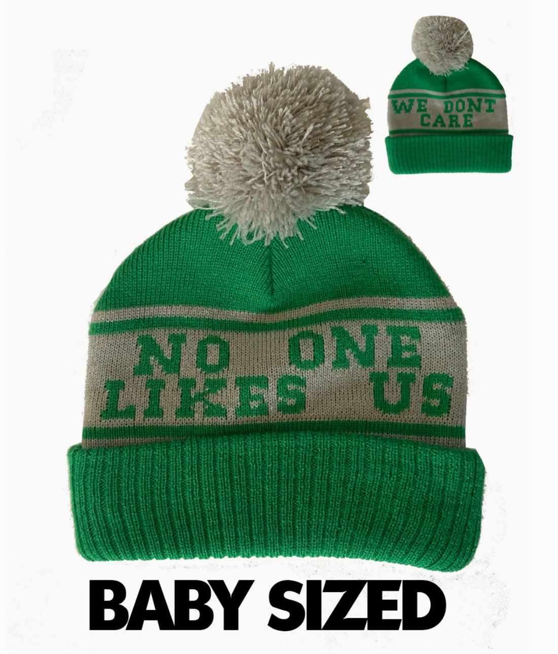 No One Likes Us Baby Beanie