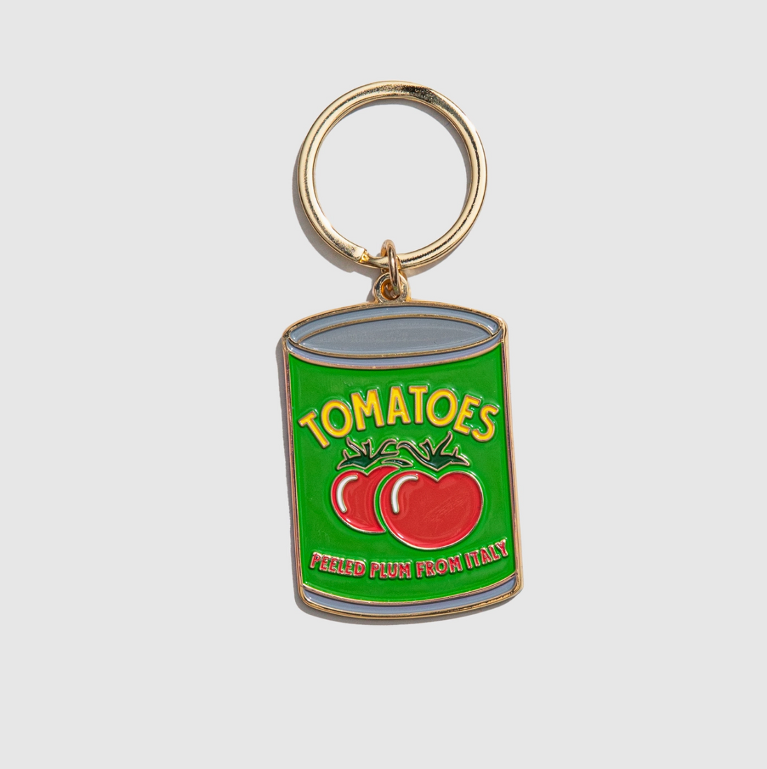 Tomato Can Keychain