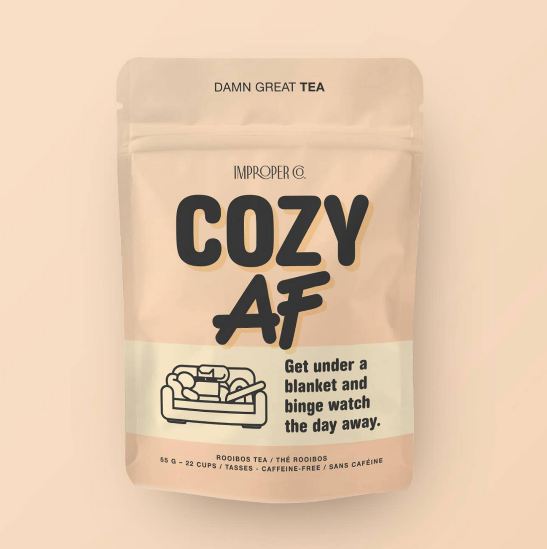 Cozy Af Herbal Loose Tea