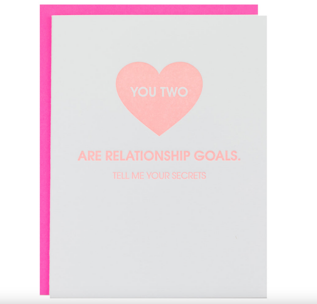 Relationship Goals Card