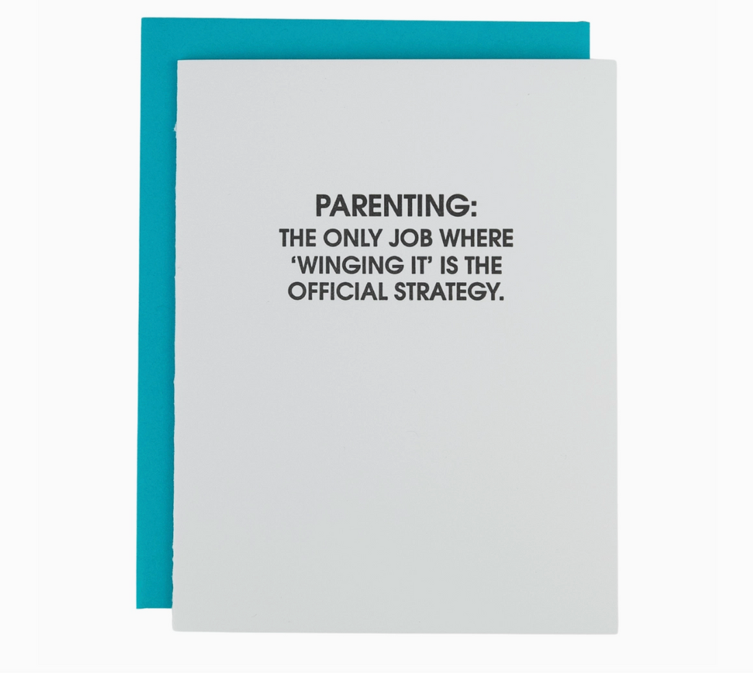 Parenting: Winging It Card