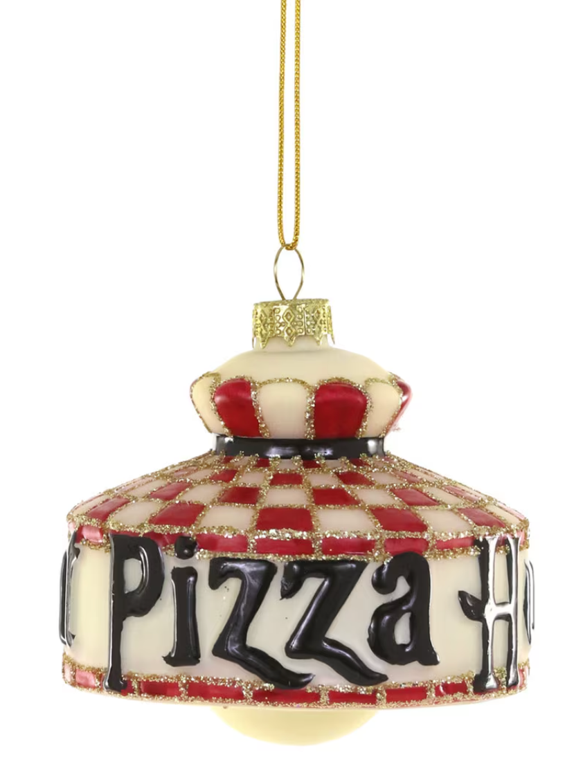 Pizza Hut Lamp Ornament