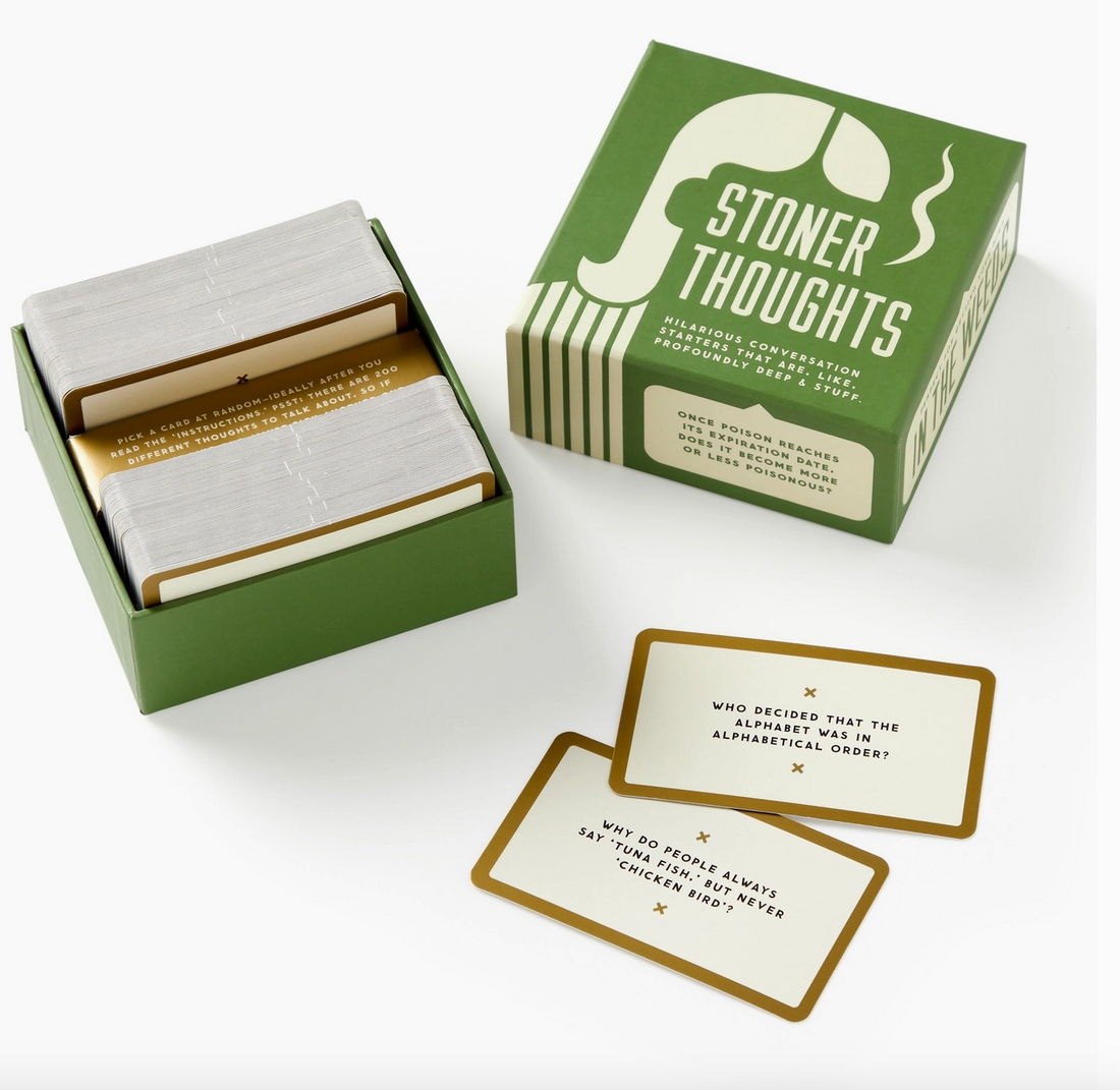 Stoner Thoughts: Conversation Starters