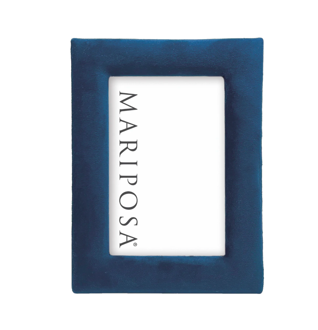 4x6 Indigo Velvet Frame