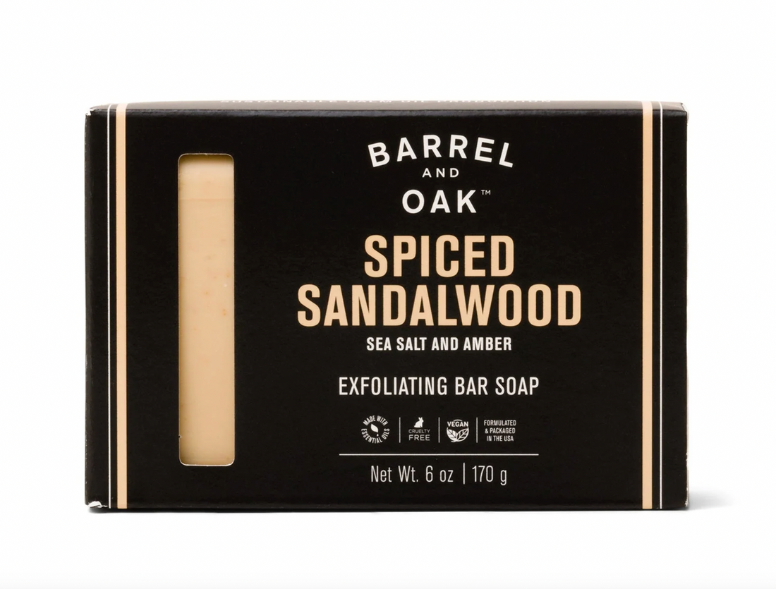 Spiced Sandalwood Exfoliating Bar Soap