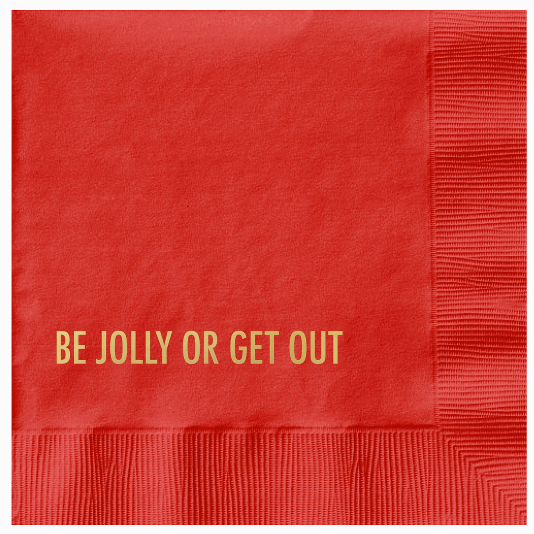 Be Jolly Holiday Napkin