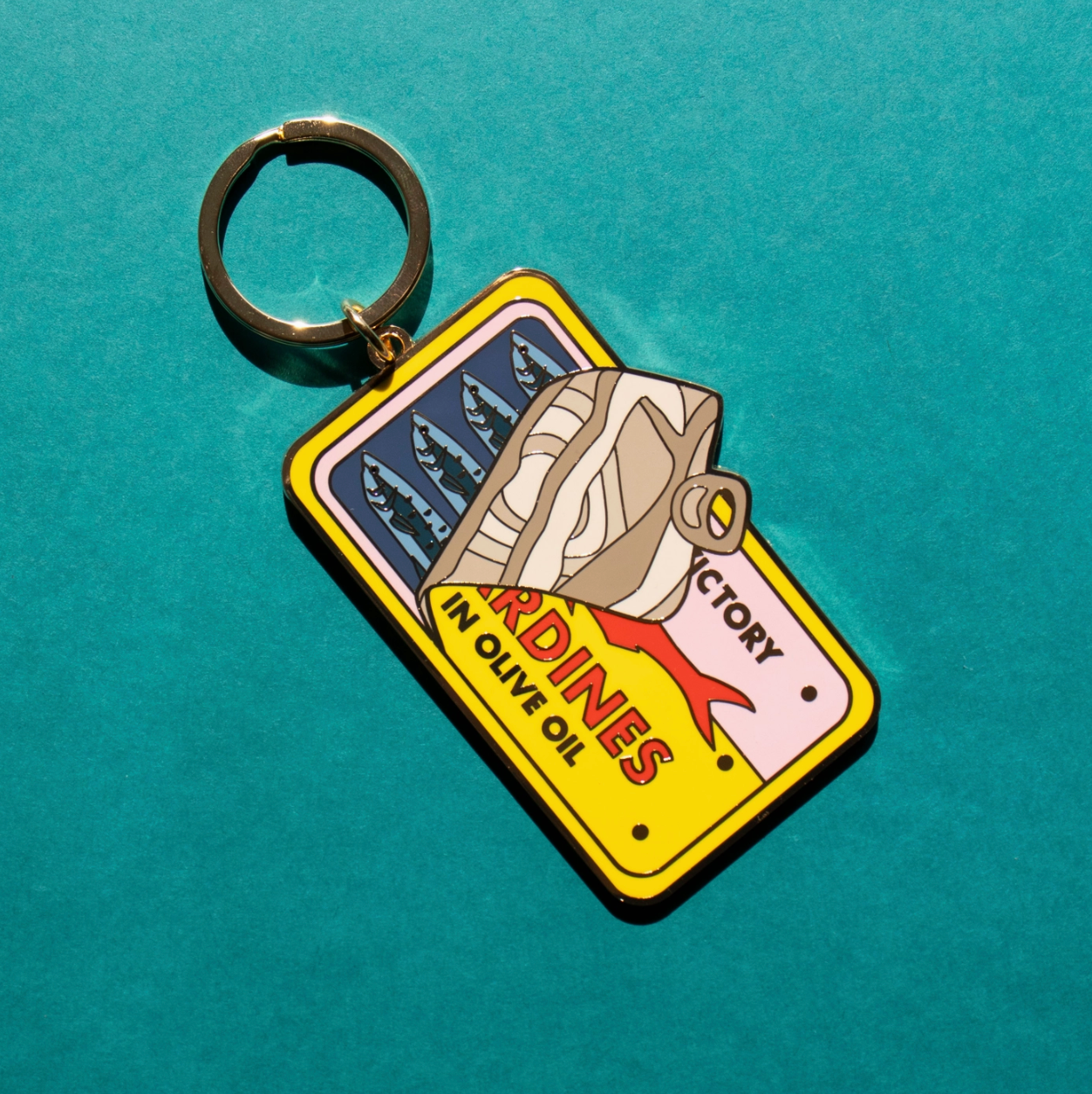 Sardines Keychain