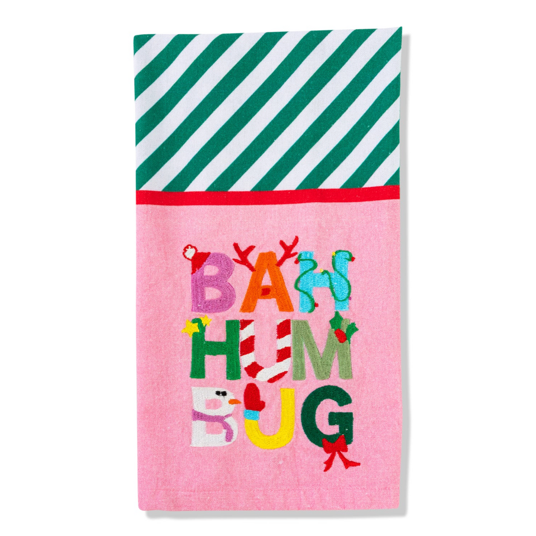 Bah Humbug Dish Towel
