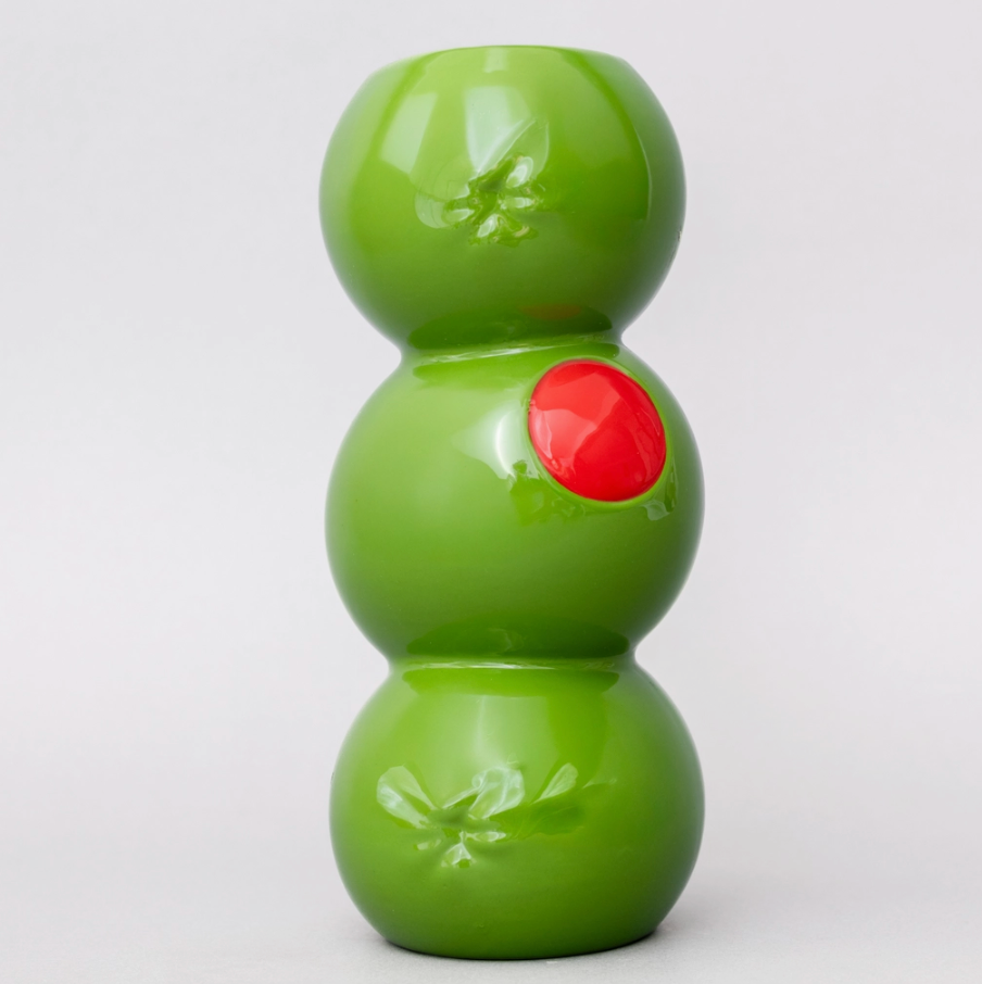 Martini Olive Ceramic Vase