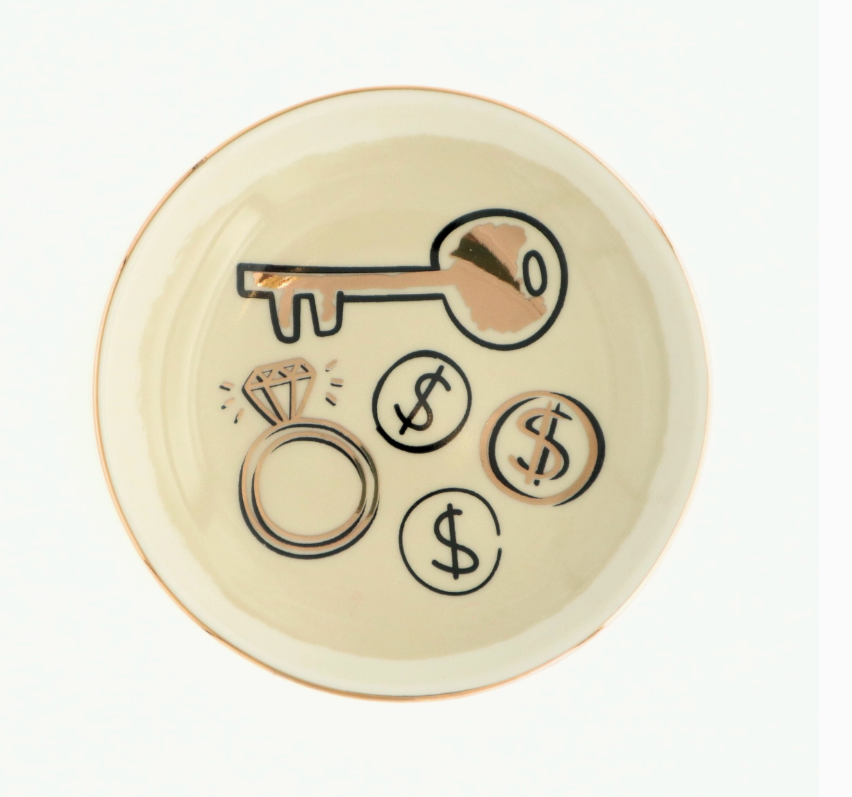 Blink Ring Round Dish