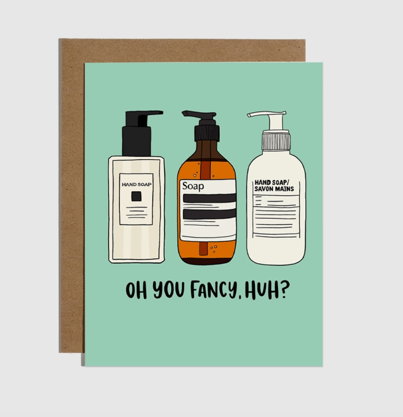 Fancy Soap Card