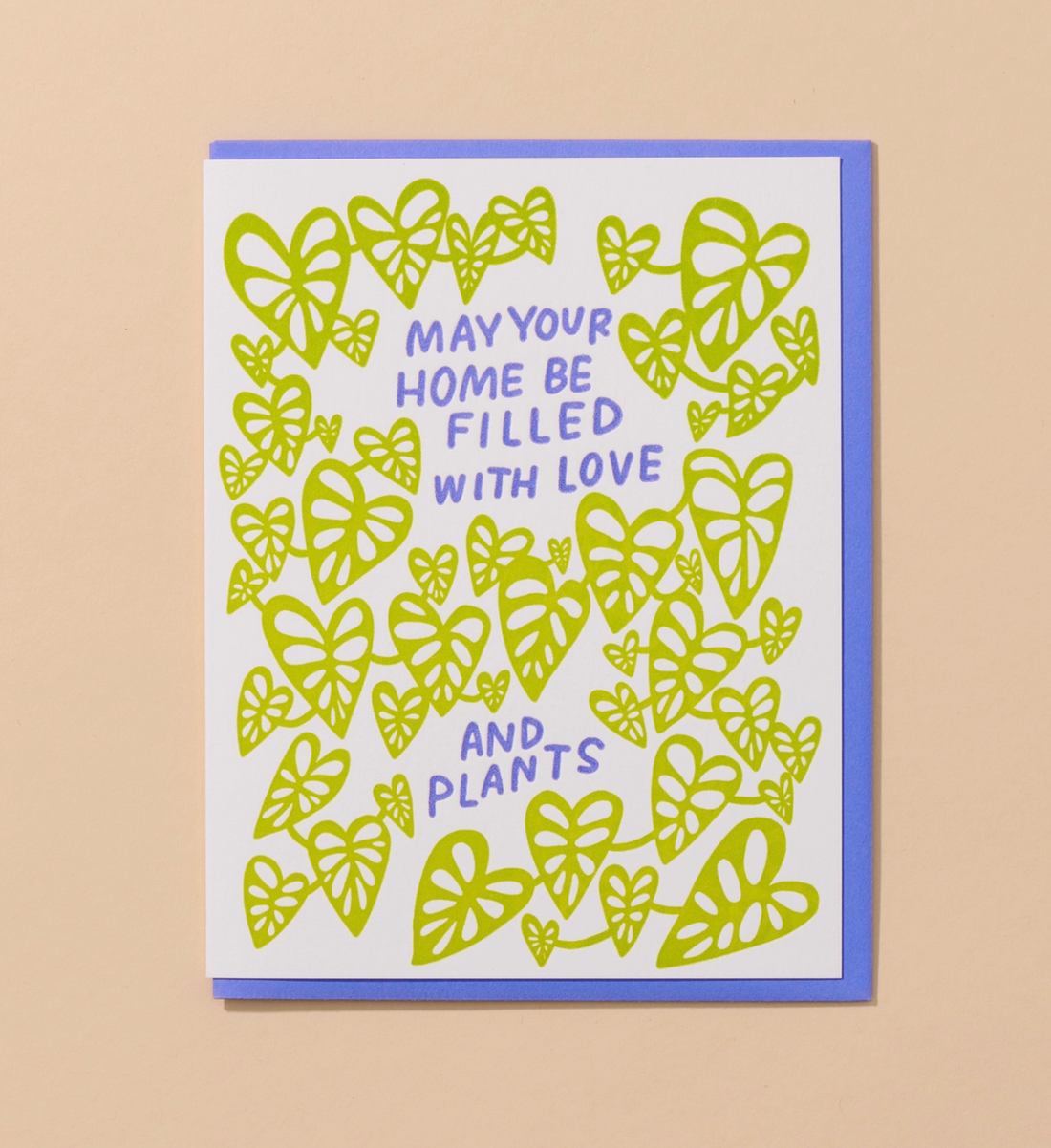 Home Filled with Love and Plants Card