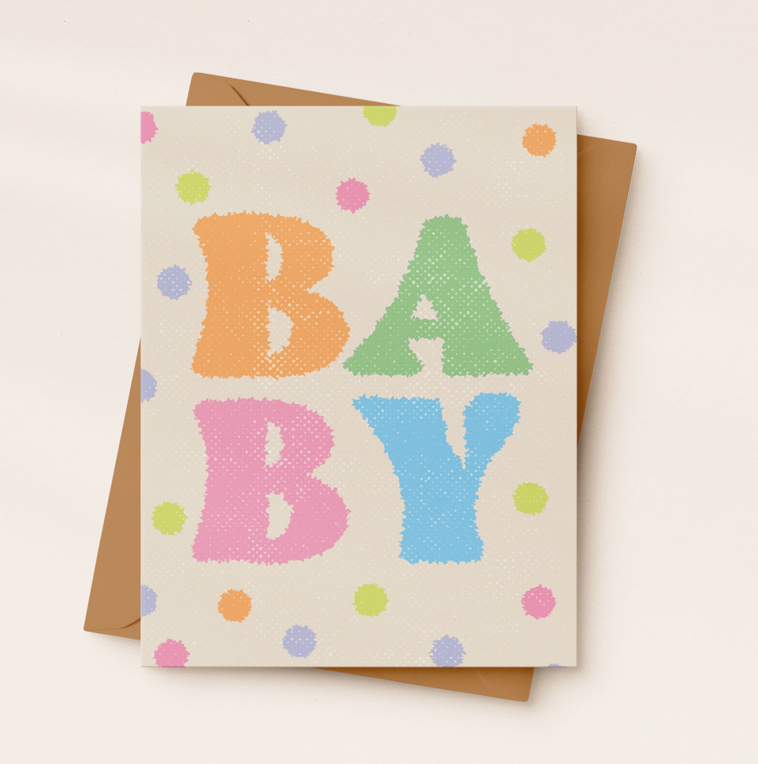 Colorful Baby Card