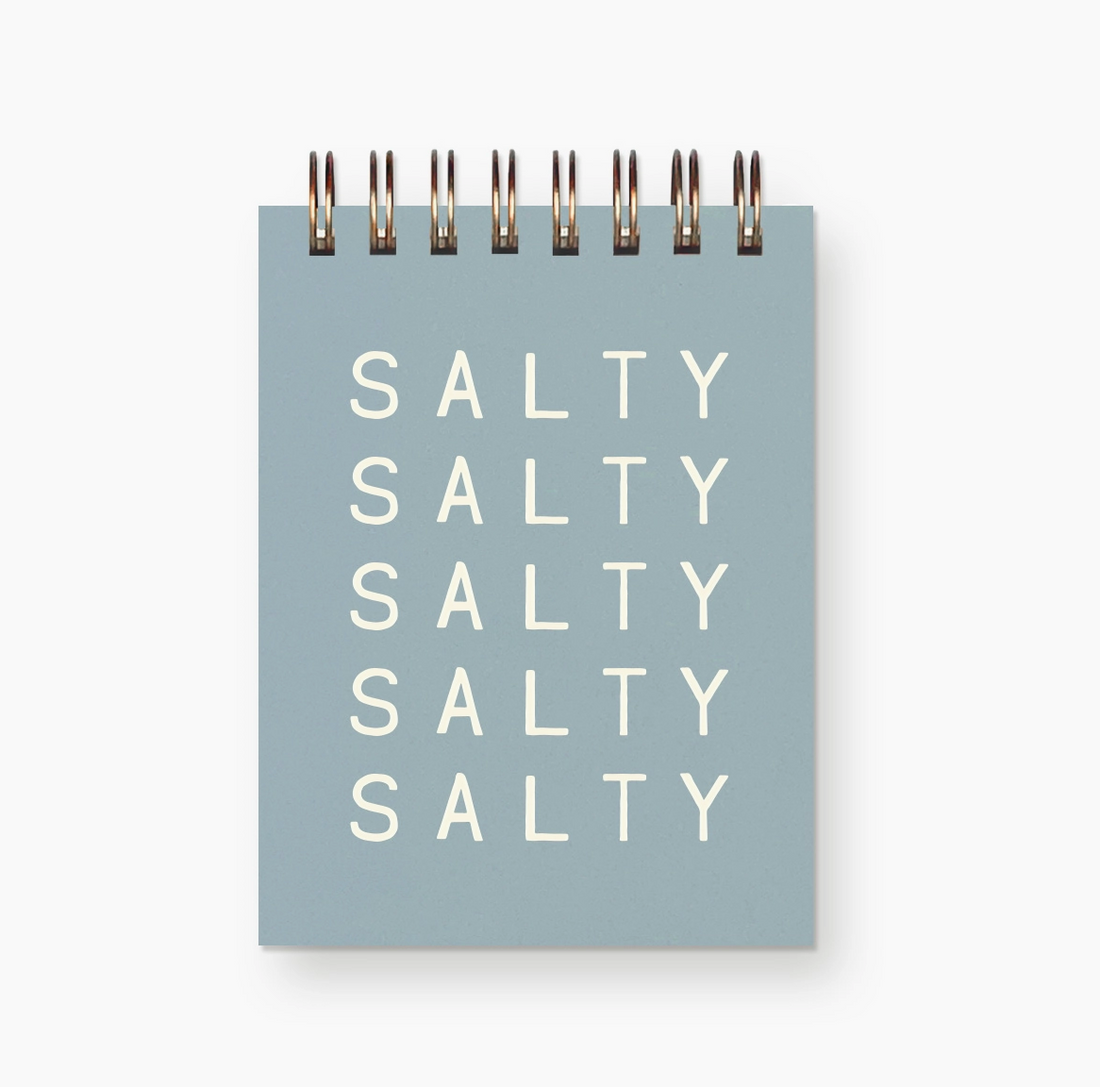 Salty Salty Mini Jotter Notebook